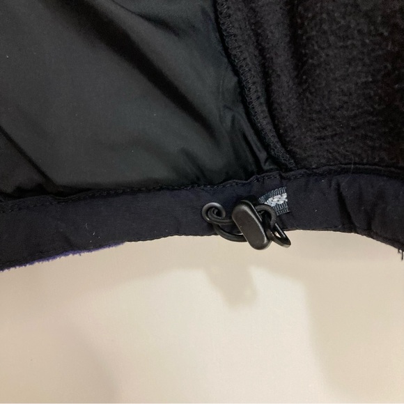 Columbia Winter Fleece Purple and Black Vest with Adjustable Waist - Picture 7 of 13